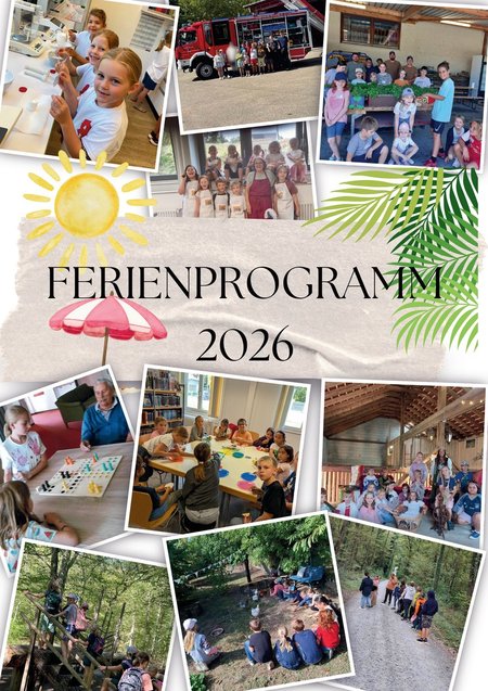 Ferienprogramm Collage 1+2